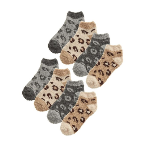 Sock Snob - 8 Pairs Ladies Animal Cosy Socks