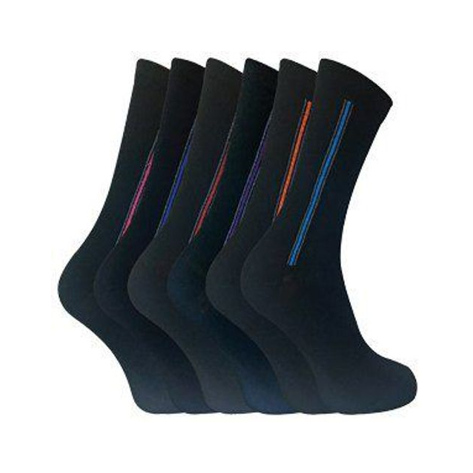 Sock Snob - 6 Pairs Men's DEE Patterned Cotton Socks