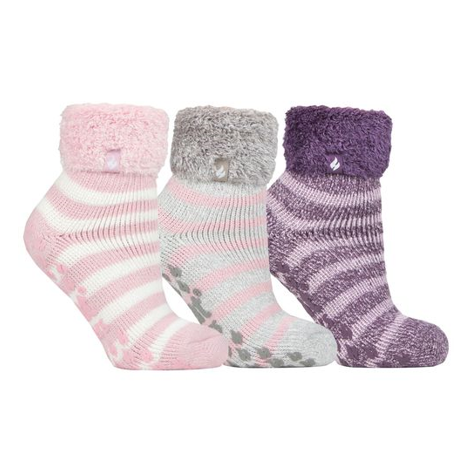 Heat Holders - 3 Pack Lounge Socks With Grips