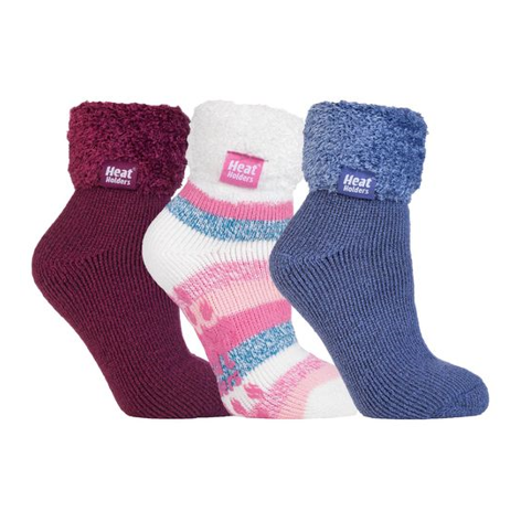 Heat Holders - 3 Pack Lounge Socks With Grips