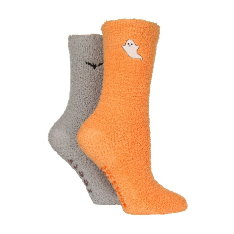 Wildfeet - 2 Pack Ladies Cosy Lounge Socks
