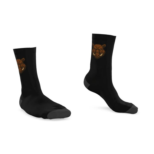 Wild Boar Socks, Black