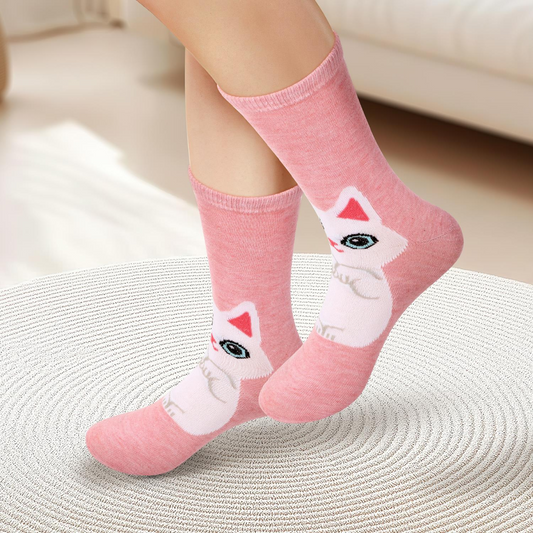 VINSANI Kitty Socks 5pk 1010418