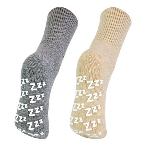 Sock Snob - Ladies Cashmere Bed Socks with Zzz's