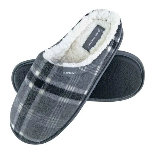 Dunlop: Men's CHECKERED (7179) Plaid Slippers