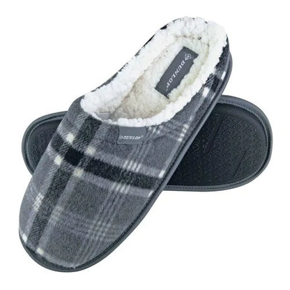 Dunlop: Men's CHECKERED (7179) Plaid Slippers