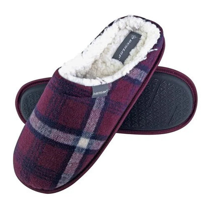 Dunlop: Men's CHECKERED (7179) Plaid Slippers