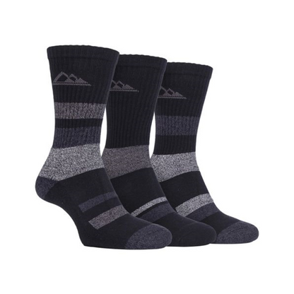 Storm Bloc - 3 Pairs MENS Cushioned Leisure Socks