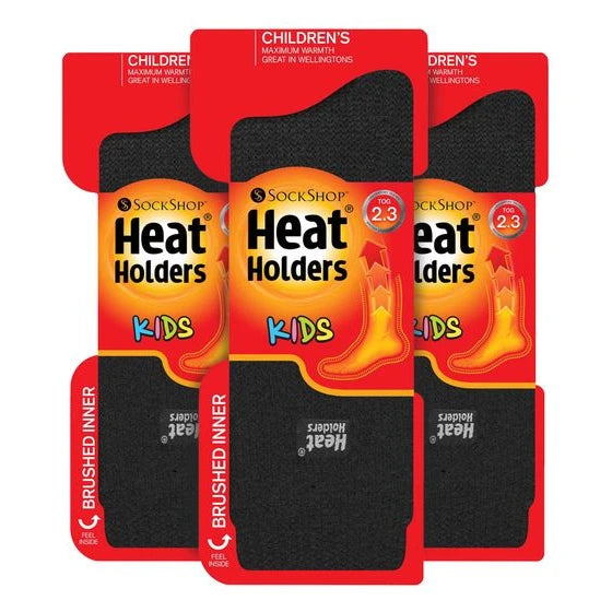 Heat Holders - 3 Pack Children's Original Socks