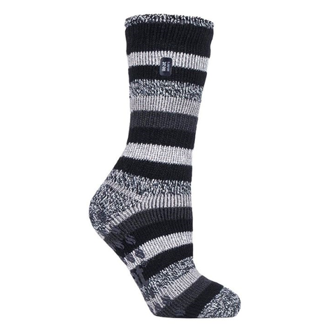 Heat Holders - Ladies Juniper / Petunia Slipper Socks