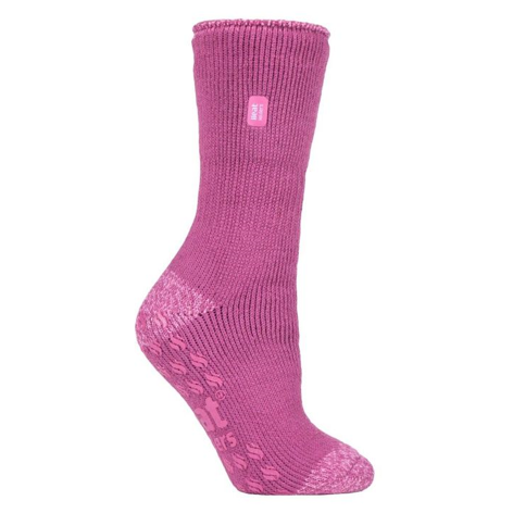 Heat Holders - Ladies Juniper / Petunia Slipper Socks