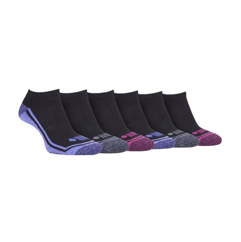 Jeep - 6 Pairs Ladies Performance Trainer Socks