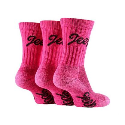 Jeep - 3 Pairs Ladies Terrain Hiking Socks