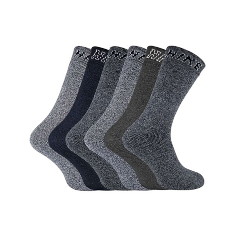 Sock Snob - 6 Pairs Men's Hike Socks 6-11 UK