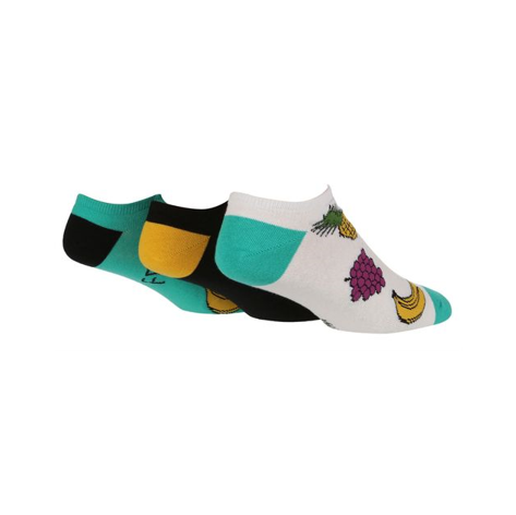Wildfeet - 3 Pack Men's Novelty Trainer Socks