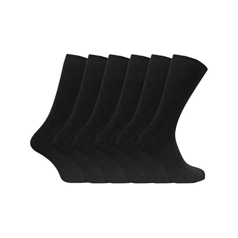 Sock Snob - 6 Pairs 100% Cotton Socks