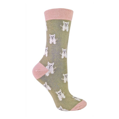 Miss Sparrow - Bamboo Doggy Socks