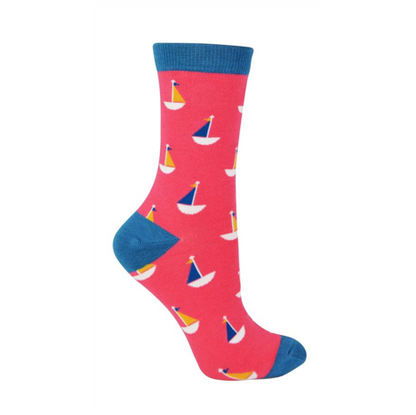Miss Sparrow - Bamboo Patterned Socks
