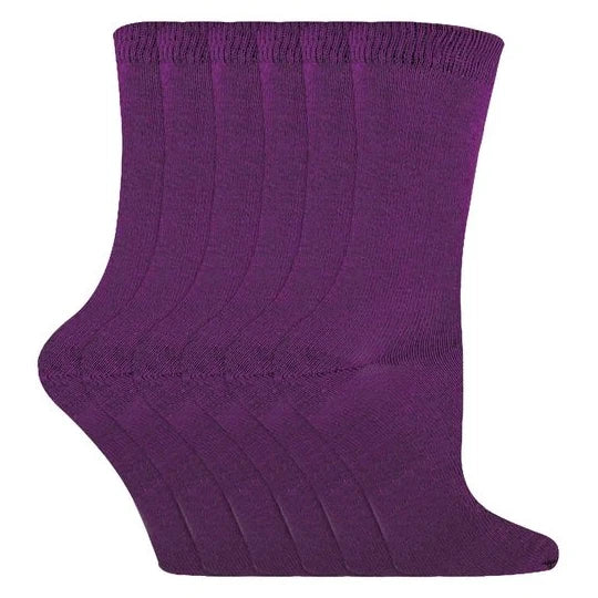 Sock Snob - Kids Solid Coloured Cotton Socks