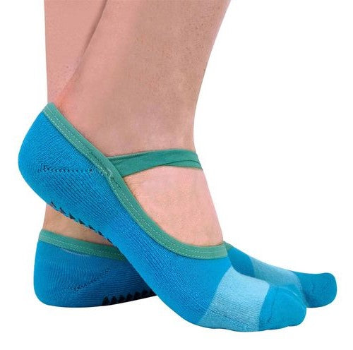 Sock Snob - 2 Pairs Ladies Invisible Anti Slip Yoga Socks