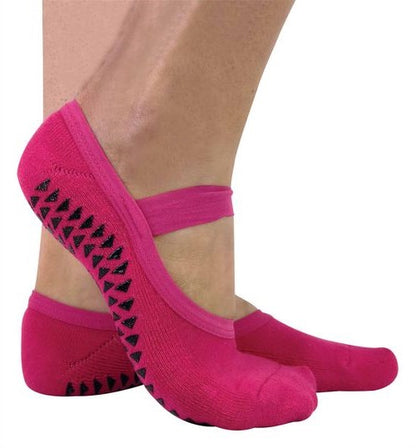 Sock Snob - 2 Pairs Ladies Invisible Anti Slip Yoga Socks
