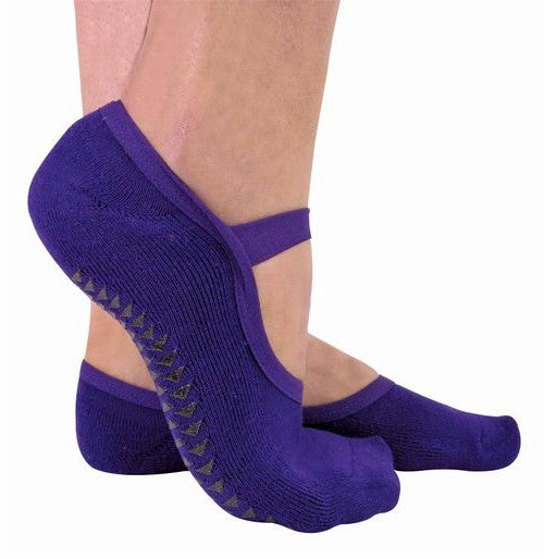 Sock Snob - 2 Pairs Ladies Invisible Anti Slip Yoga Socks