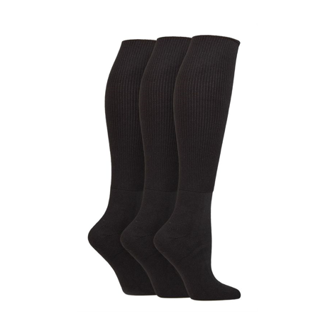 IOMI - 3 Pack Knee High Bamboo Diabetic Socks
