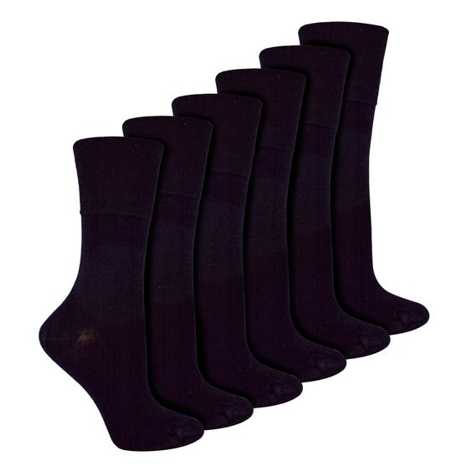 IOMI Footnurse - 6 Pairs Ladies Bamboo Non Elastic Diabetic Socks