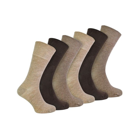 IOMI Footnurse - 6 Pair Men's Bamboo Diabetic Socks