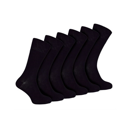 IOMI Footnurse - 6 Pair Men's Bamboo Diabetic Socks