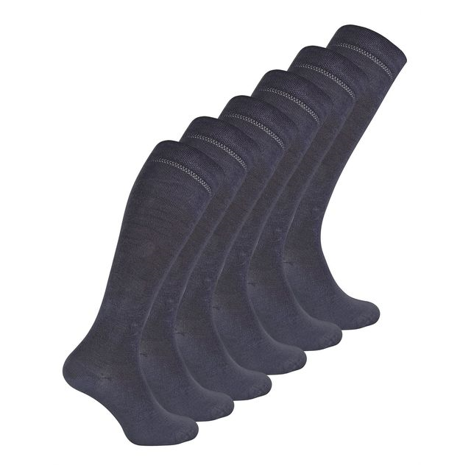 Sock Snob - 6 Pack Ladies Extra Long Bamboo Socks