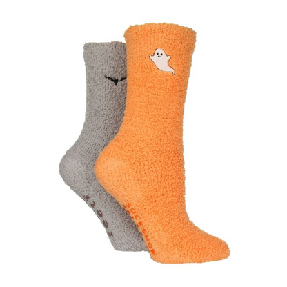 Wildfeet - 2 Pack Ladies Cosy Lounge Socks