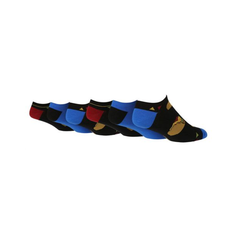Wildfeet - 6 Pairs Men's Cotton Novelty Trainer Socks