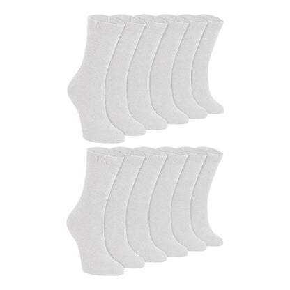 Sock Snob - 12 Pack Kids Cotton Rich School Socks