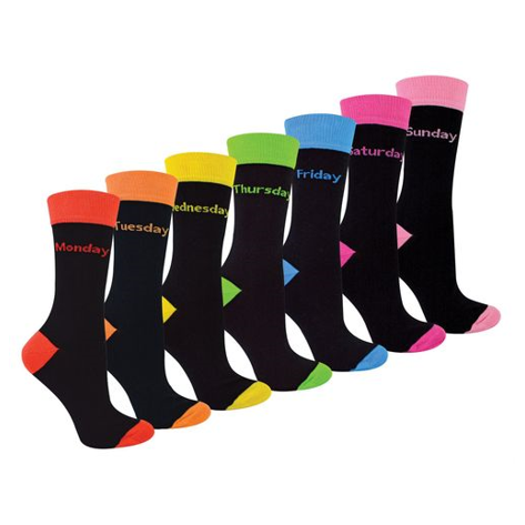 Sock Snob - Ladies Days of The Week Socks
