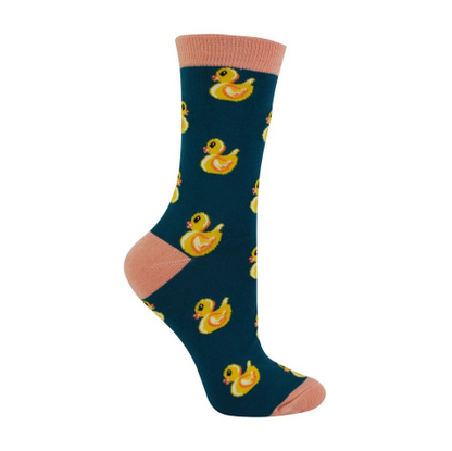 Miss Sparrow - Bamboo Rubber Ducks Socks