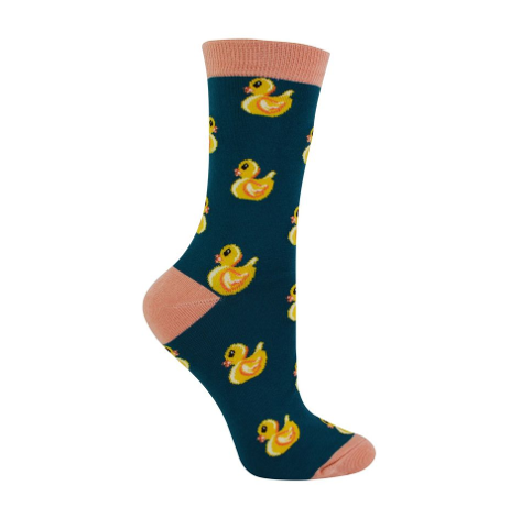 Miss Sparrow - Bamboo Rubber Ducks Socks