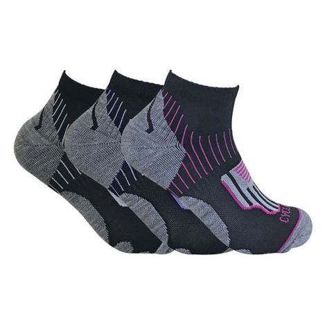 Sock Snob - 3 Pairs Ladies High Performance Cycling Socks